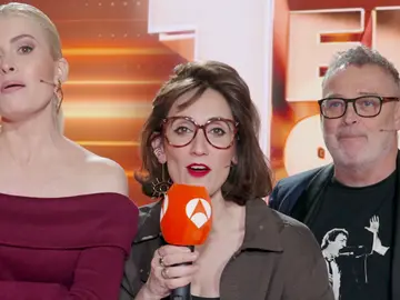 Ana Morgade hace equipo perfecto con Adriana Abenia y Pablo Carbonell para El 1%: "Nos hemos pasado el juego" Ana Morgade hace equipo perfecto con Adriana Abenia y Pablo Carbonell para El 1%: "Nos hemos pasado el juego"