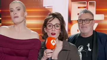 Ana Morgade hace equipo perfecto con Adriana Abenia y Pablo Carbonell para El 1%: "Nos hemos pasado el juego" Ana Morgade hace equipo perfecto con Adriana Abenia y Pablo Carbonell para El 1%: "Nos hemos pasado el juego"