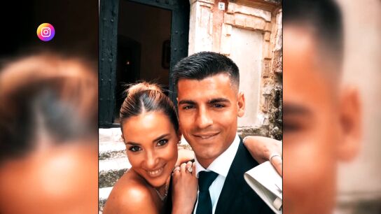Alice Campello y &Aacute;lvaro Morata