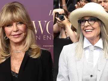 Goldie Hawn y Diane Keaton Goldie Hawn y Diane Keaton