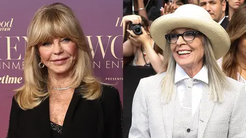 Goldie Hawn y Diane Keaton Goldie Hawn y Diane Keaton