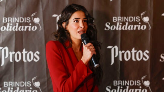 Lidia Torrent en el X Brindis Solidario de Bodegas Protos