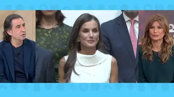 Ángel Antonio Herrera, reina Letizia y JC Ángel Antonio Herrera, reina Letizia y JC