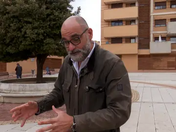 Raúl García en Espejo Público. Raúl García en Espejo Público.