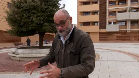 Raúl García en Espejo Público. Raúl García en Espejo Público.