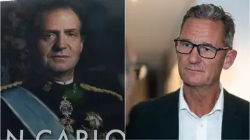A la izquierda, 'Reconciliación', las memorias del rey emérito. A la derecha, foto de archivo de Urdangarin A la izquierda, 'Reconciliación', las memorias del rey emérito. A la derecha, foto de archivo de Urdangarin