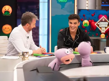 Óscar Casas y Pablo Motos se enfrentan al test sentimental de Trancas y Barrancas: "Coincidimos bastante" Óscar Casas y Pablo Motos se enfrentan al test sentimental de Trancas y Barrancas: "Coincidimos bastante"