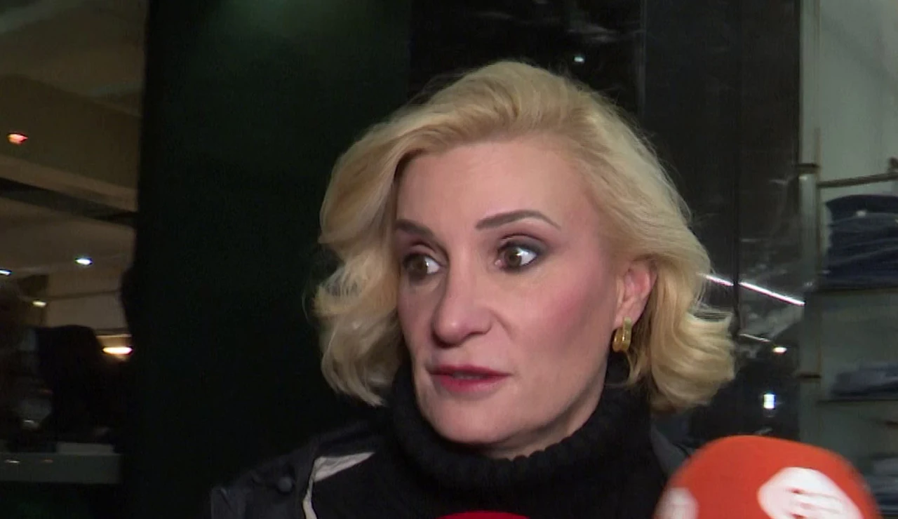 María Zurita, en la presentación de las memorias Reconciliación