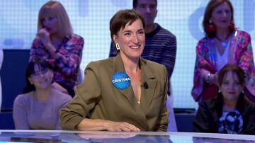 Cristina Alcázar, incontenible: su insólita celebración al completar el ¿Dónde Están?