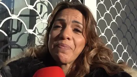 Paola Olmedo haciendo declaraciones a Europa Press Paola Olmedo haciendo declaraciones a Europa Press