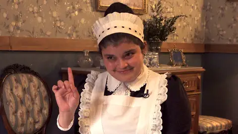 Jessica Serna presenta a Limita en Las hijas de la criada: “Sabe todos los secretos de los Valdés” Jessica Serna presenta a Limita en Las hijas de la criada: “Sabe todos los secretos de los Valdés”