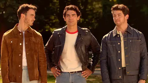 Los Jonas Brothers como Shane, Nate y Jason en Camp Rock 3 Los Jonas Brothers como Shane, Nate y Jason en Camp Rock 3