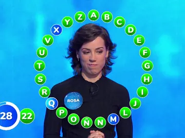 “Me tentaba”: Rosa se planta con 22 aciertos en El Rosco sin saber si serán suficientes “Me tentaba”: Rosa se planta con 22 aciertos en El Rosco sin saber si serán suficientes