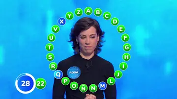 “Me tentaba”: Rosa se planta con 22 aciertos en El Rosco sin saber si serán suficientes “Me tentaba”: Rosa se planta con 22 aciertos en El Rosco sin saber si serán suficientes