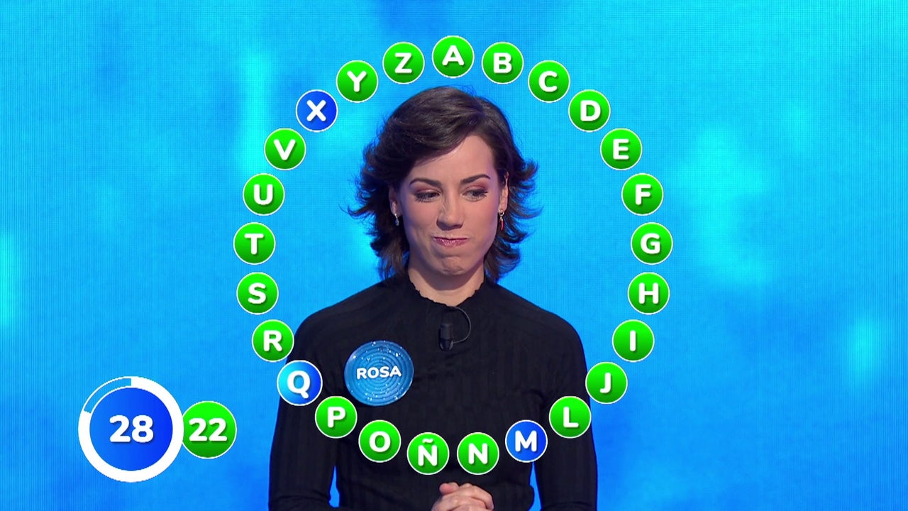 Rosa se planta con 22 aciertos en El Rosco sin saber si serán suficientes Rosa se planta con 22 aciertos en El Rosco sin saber si serán suficientes