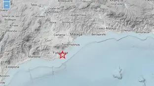 Registrado un terremoto de 4,2 con epicentro en Fuengirola sentido en Málaga, Sevilla y Córdoba Registrado un terremoto de 4,2 con epicentro en Fuengirola sentido en Málaga, Sevilla y Córdoba