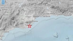 Registrado un terremoto de 4,2 con epicentro en Fuengirola sentido en M&aacute;laga, Sevilla y C&oacute;rdoba