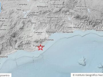 Registrado un terremoto de 4,2 con epicentro en Fuengirola sentido en Málaga, Sevilla y Córdoba