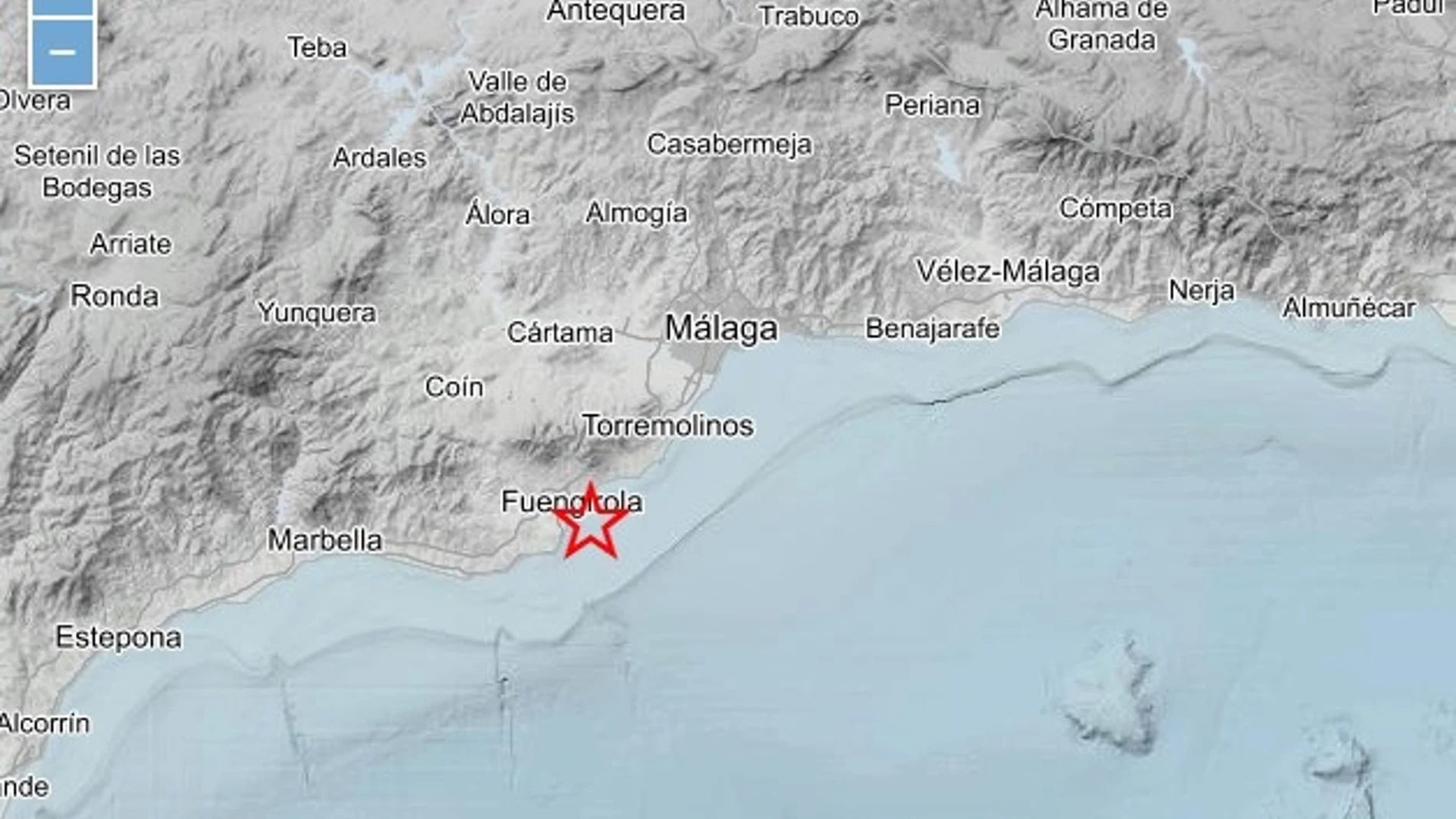 Registrado un terremoto de 4,2 con epicentro en Fuengirola sentido en Málaga, Sevilla y Córdoba Registrado un terremoto de 4,2 con epicentro en Fuengirola sentido en Málaga, Sevilla y Córdoba