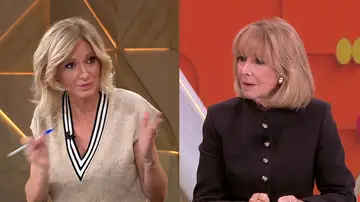 Esperanza Aguirre en Espejo Público. Esperanza Aguirre en Espejo Público.