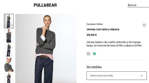 Jersey con lana y alpaca