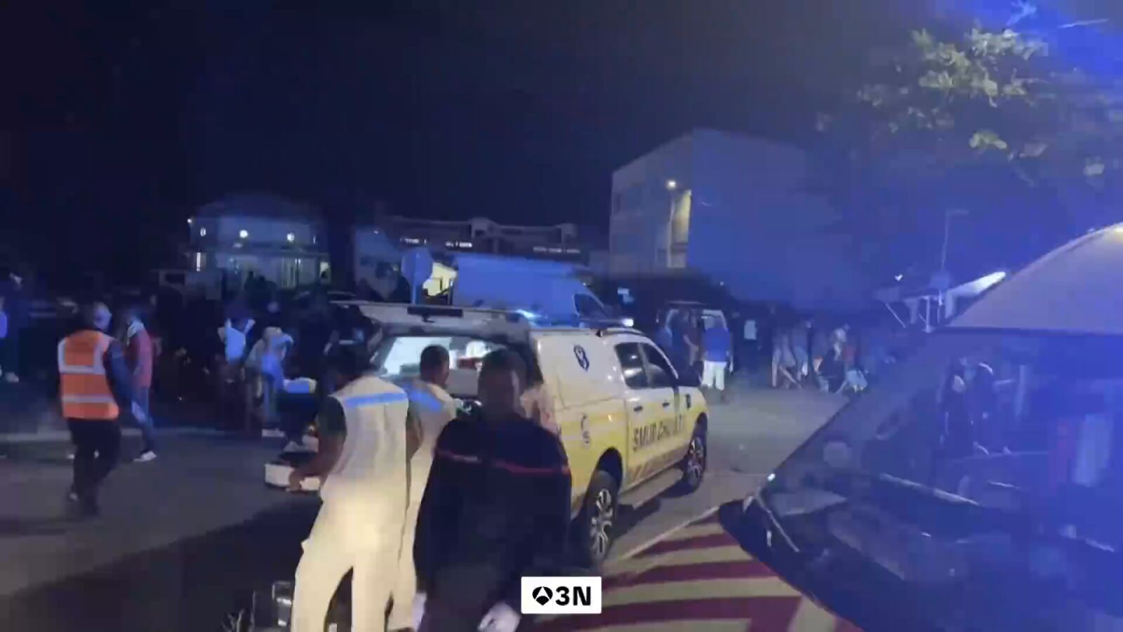 VÍDEO: Un conductor bajo los efectos del alcohol y las drogas atropella a 19 personas en la isla de Guadalupe