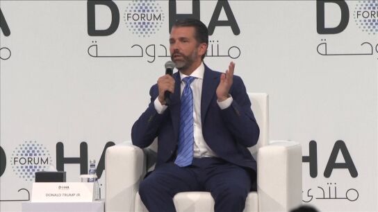 Trump Jr. insin&uacute;a que su padre podr&iacute;a "desentenderse de Ucrania" y carga contra la Uni&oacute;n Europea