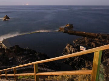 Piscina natural de Isla Cangrejo, en Los Gigantes (Tenerife)