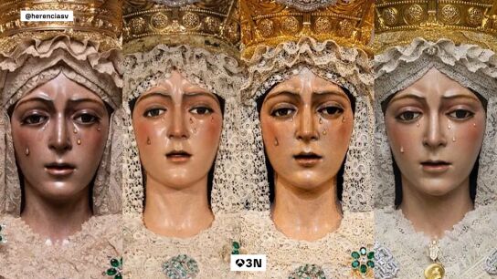 Largas colas para ver a la Macarena tras 118 d&iacute;as de pol&eacute;mica restauraci&oacute;n: "Ha recuperado la mirada"