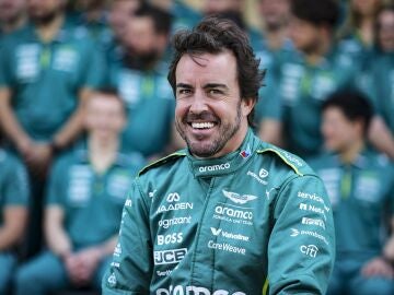 Fernando Alonso antes del GP de Abu Dabi 2025
