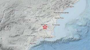 Un terremoto de magnitud 2,6 sacude Murcia sin causar da&ntilde;os