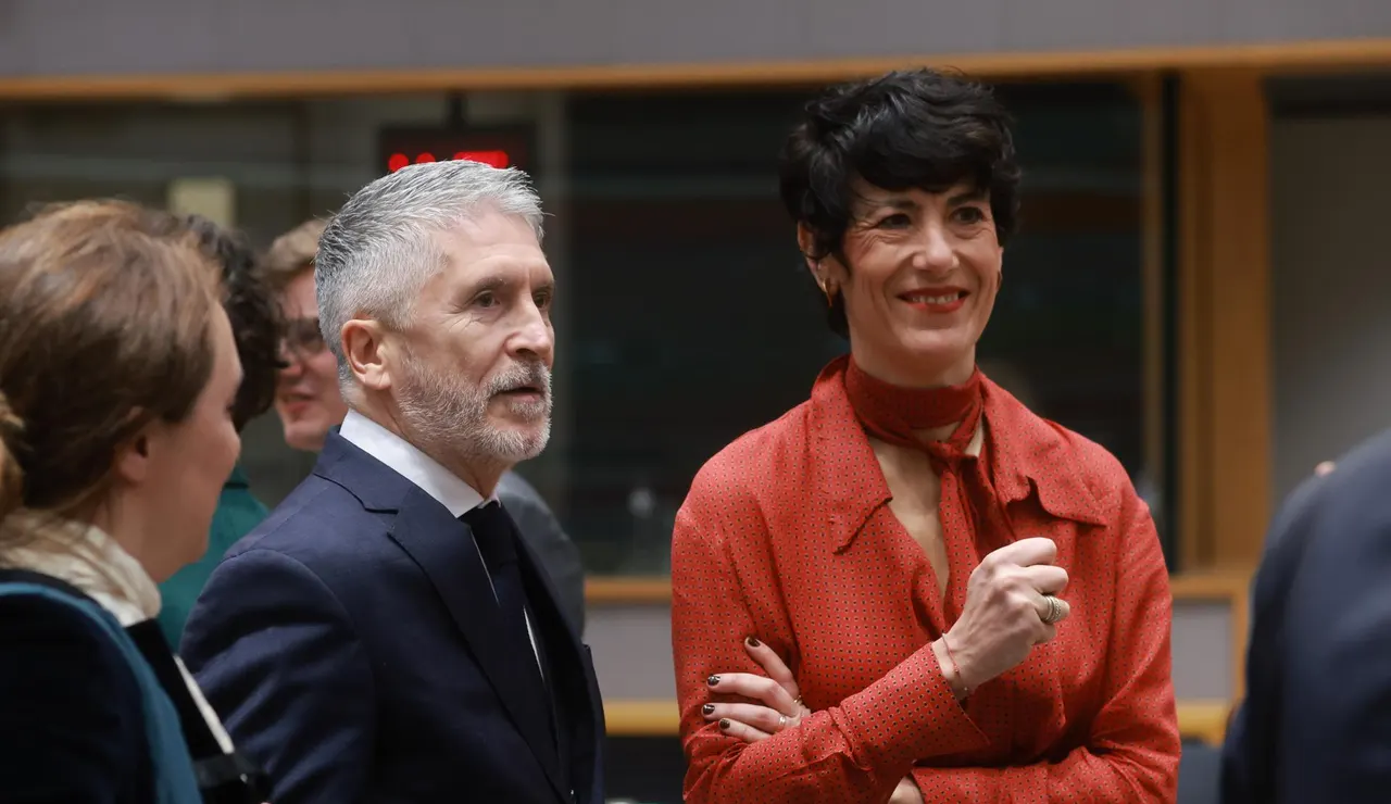 Fernando Grande Marlaska y Elma Saiz