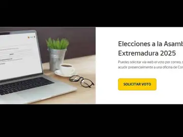 Voto por correo en las elecciones de Extremadura 2025 Voto por correo en las elecciones de Extremadura 2025