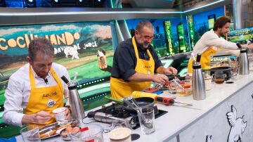 "Qué manita tengo": Manuel carrasco se luce con la receta de David de Jorge "Qué manita tengo": Manuel carrasco se luce con la receta de David de Jorge