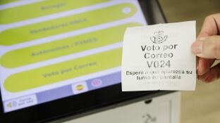 Solicitud de voto por correo