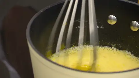 Para la crema de yema Para la crema de yema