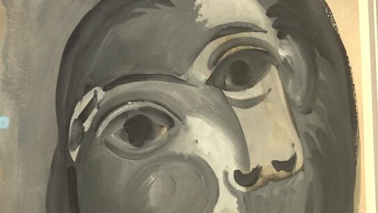 Imagen del cuadro de Picasso que se va a sortear