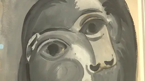 Imagen del cuadro de Picasso que se va a sortear Imagen del cuadro de Picasso que se va a sortear