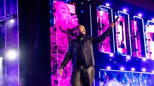 El cantante puertorrique&ntilde;o Don Omar durante uno de sus &uacute;ltimos conciertos, en noviembre de 2025