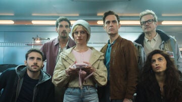 Pedro Alonso, Michelle Jenner, Tristán Ulloa, Begoña Vargas, Julio Peña Fernández y Joel Sánchez en Berlín y la dama de armiño