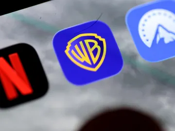 Logos de Netflix, Warner Bros. y Paramount Logos de Netflix, Warner Bros. y Paramount