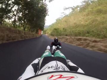 A más de 100 km/h a la conquista del campeonato mundial de skateboarding