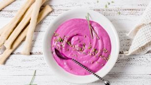 Crema de col lombarda