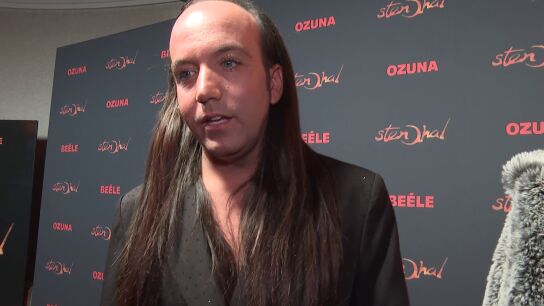 Aless Gibaja, en el photocall de un evento