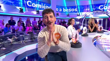 “Perdóname”: el motivo por el que Fran Perea pide disculpas a Rozalén en Pasapalabra “Perdóname”: el motivo por el que Fran Perea pide disculpas a Rozalén en Pasapalabra