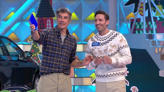 Miguel gana 4.615 euros en La ruleta de la suerte 