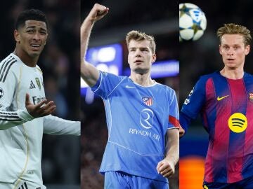 Las cuentas de los equipos españoles en Champions