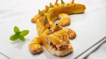 Receta facilísima de cocodrilo de mazapán de Karlos Arguiñano: ¡disfruta con los niños en la cocina! Receta facilísima de cocodrilo de mazapán de Karlos Arguiñano: ¡disfruta con los niños en la cocina!