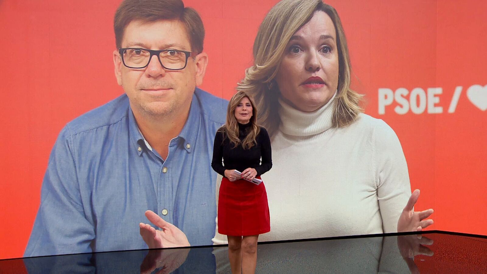 Los cambios y el polémico encuentro de Pilar Alegría con Paco Salazar, acusado de acoso sexual: 