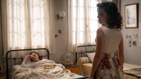 Mari Paz y Claudia en el Capítulo 461 de Sueños de libertad 